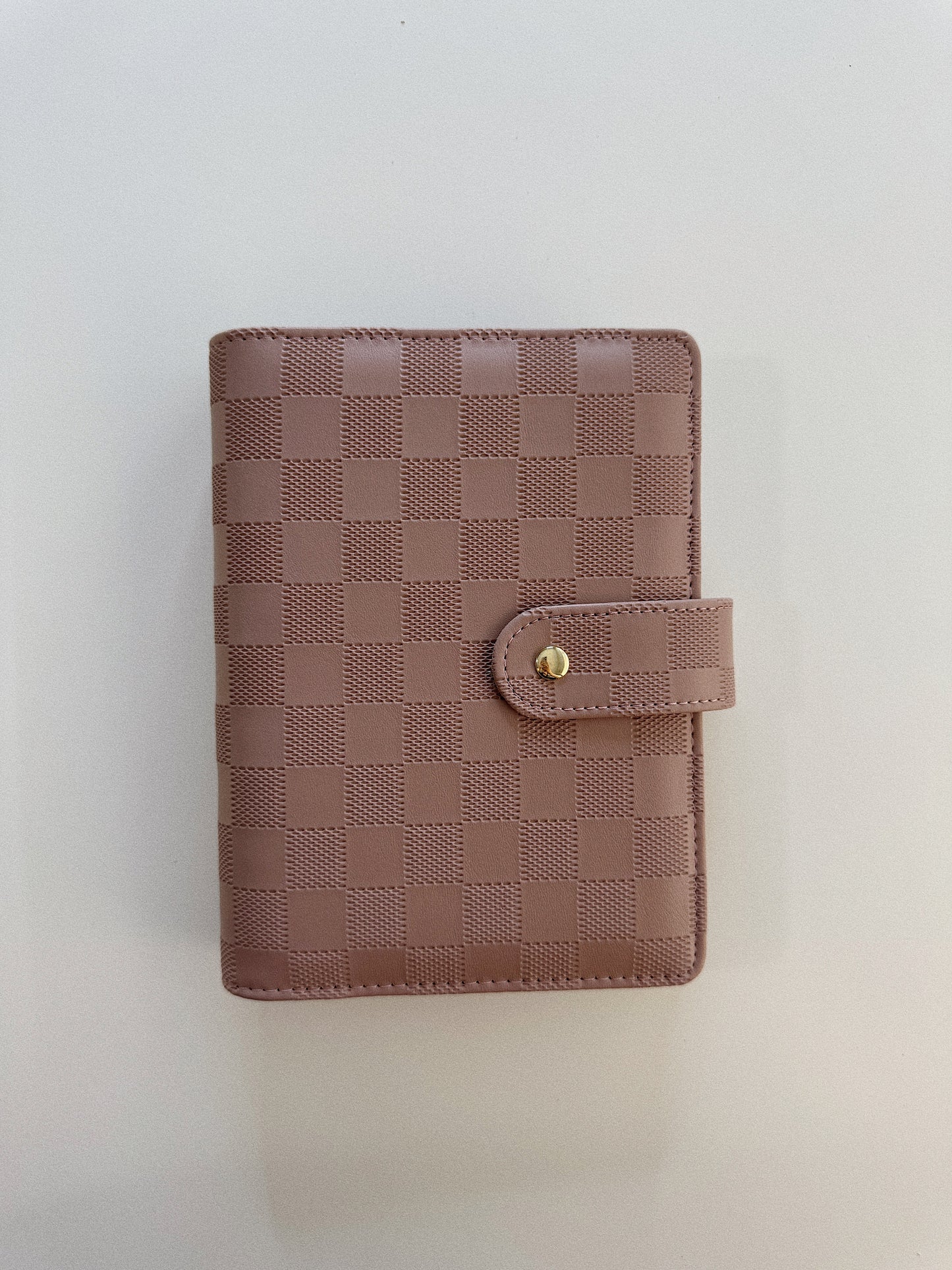 A6 CHECKERED BUDGET BINDERS
