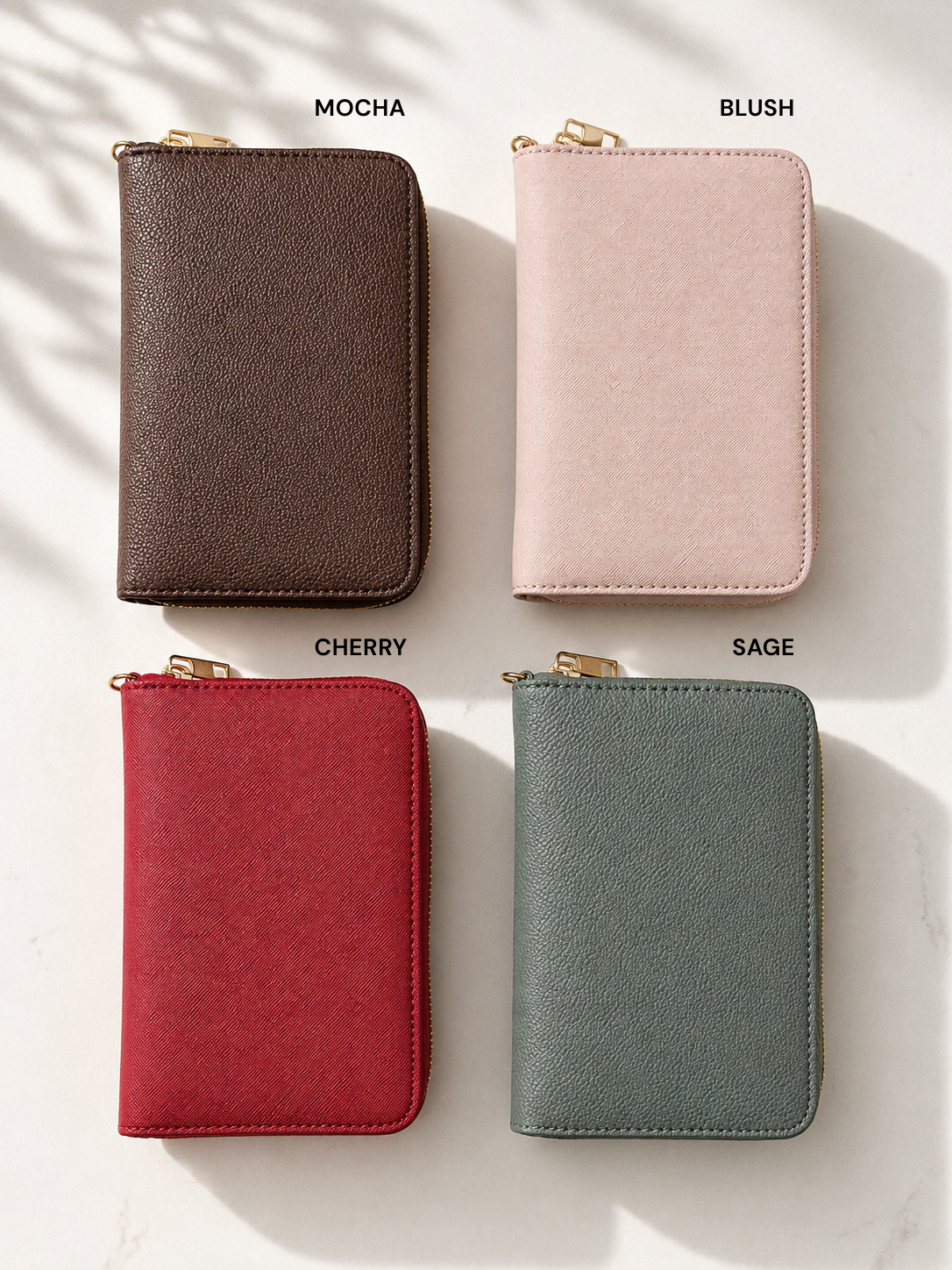 The Everyday Zippy | A6 Compact Cash Wallet