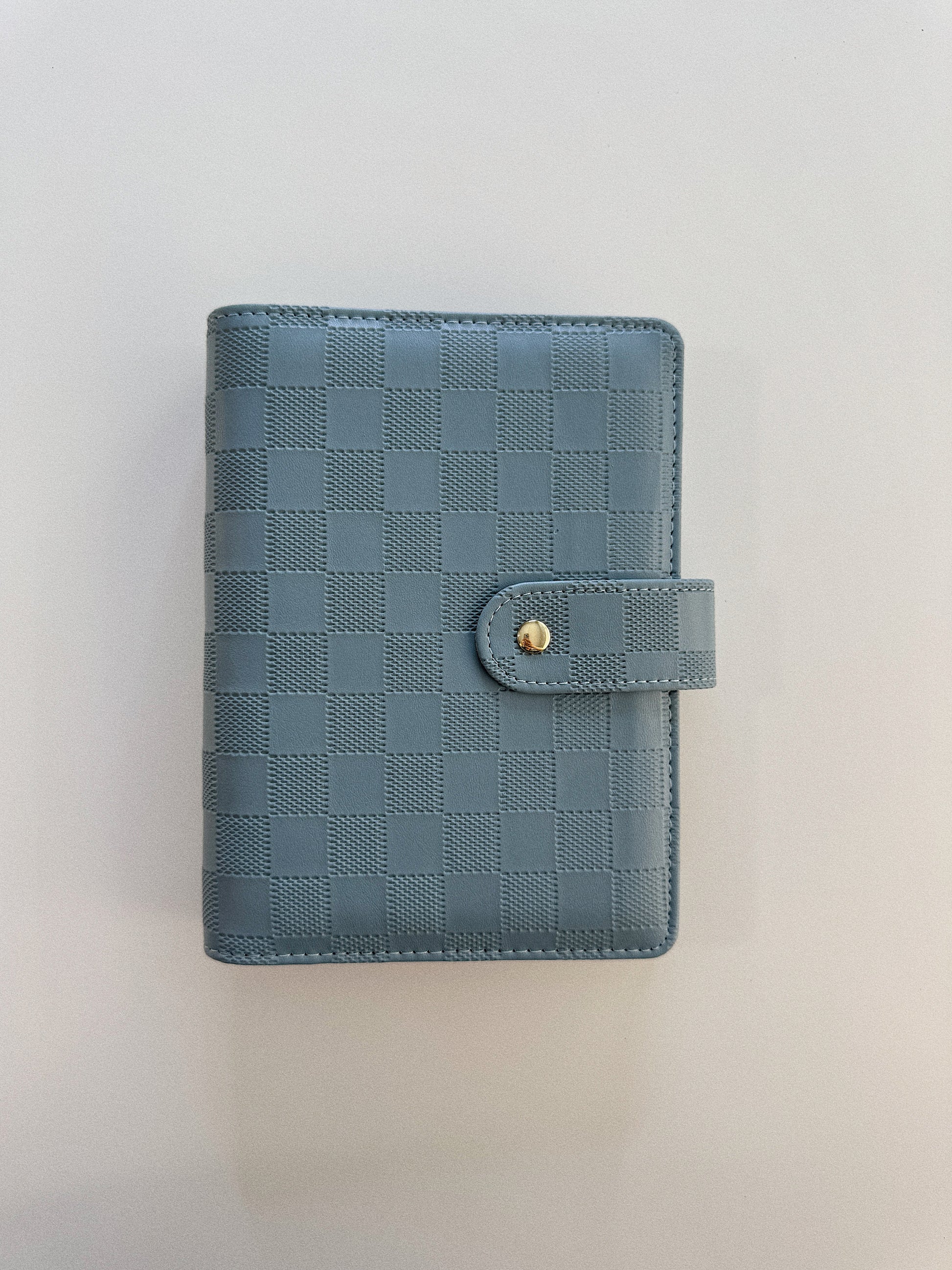 A6 CHECKERED BUDGET BINDERS