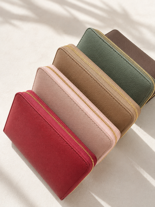 The Everyday Zippy | A6 Compact Cash Wallet