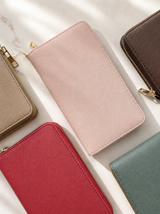 The Everyday Zippy | A6 Compact Cash Wallet