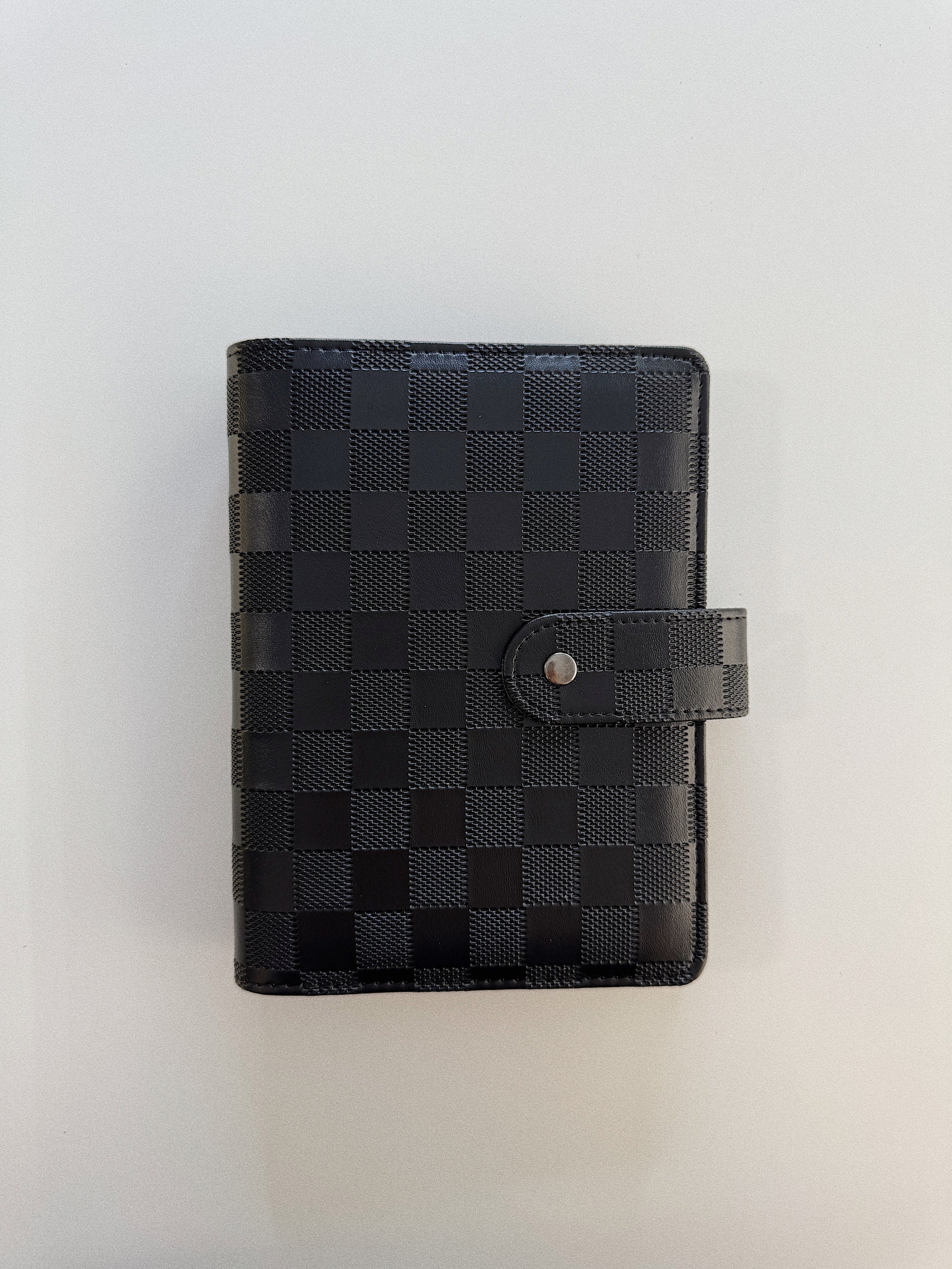 A6 CHECKERED BUDGET BINDERS